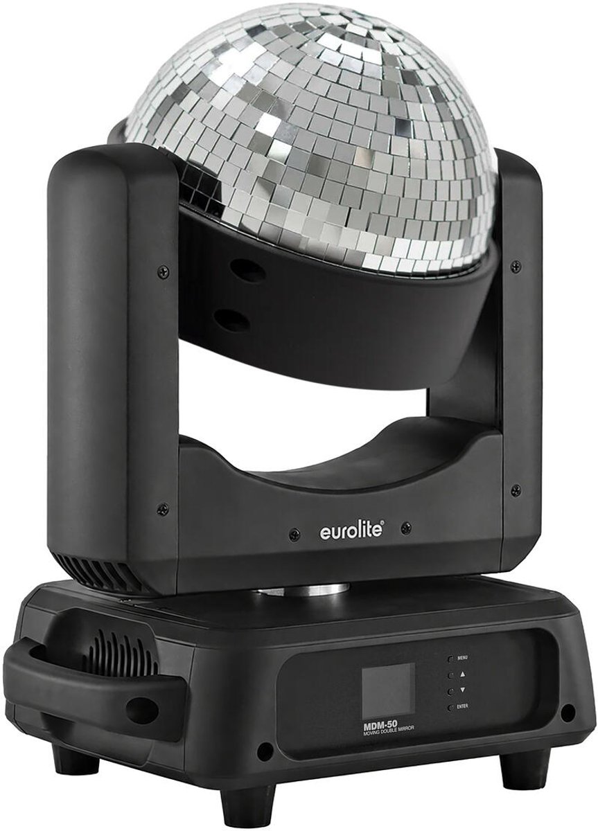 Eurolite MDM-50 spiegelbol movinghead met LED-ring