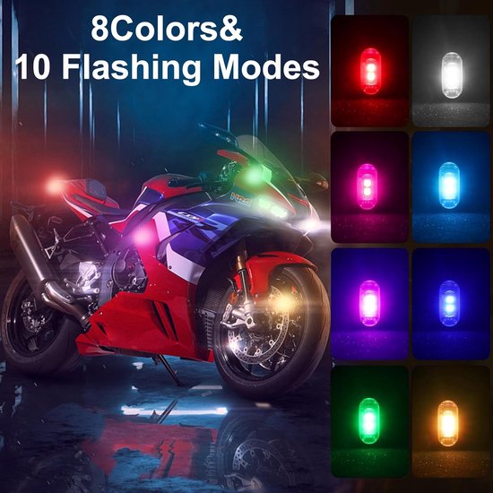 SnelShoppen - Draadloze LED Auto Interieur Verlichting - RGB Kleurverandering - Oplaadbaar en Waterdicht - Ideaal voor Feest, Camping, en Kids - 456g — afbeelding 2