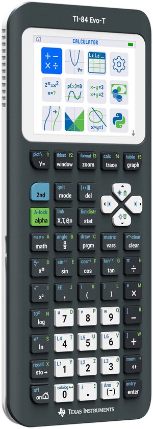 Texas Instruments - TI-84 Evo-T - Grafische Rekenmachine - Examenstand