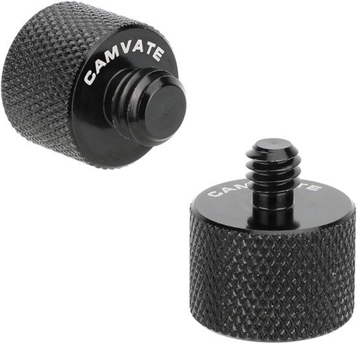 Microfoonstandaard draadadapter set met 5/8"-27 naar 1/4"-20 en 3/8"-16 plugs