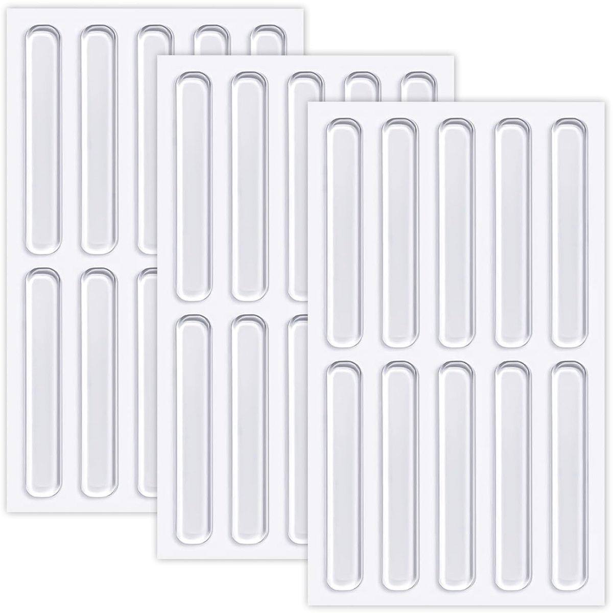 Solidchoice - 30 Stuks Transparante Siliconen Meubelbuffers voor Bescherming