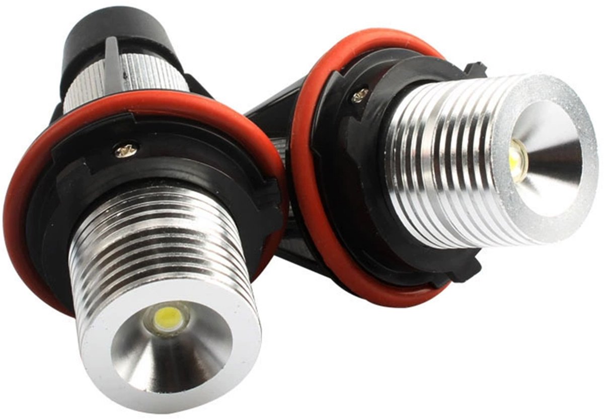 BMW LED Angel Eye Lampenset voor E60, E39, E53, E61, E63, E64, E65, E87 - 5W - Wit Licht - 2 stuks