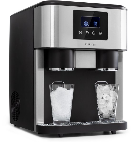 Klarstein Eiszeit Crush IJsblokjesmachine Zilver