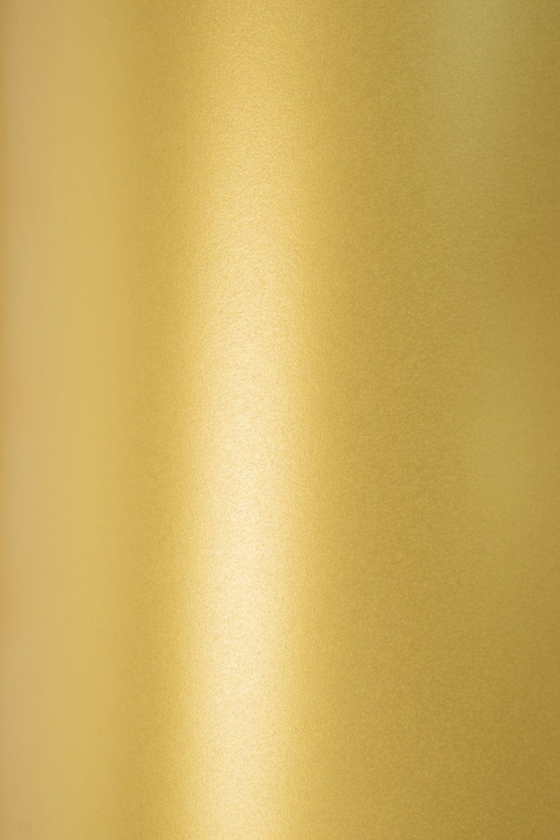 Netuno - goud metallic papier - A5 - 14,8 x 21 cm - 10 vellen - 125 gram - Sirio Pearl Aurum