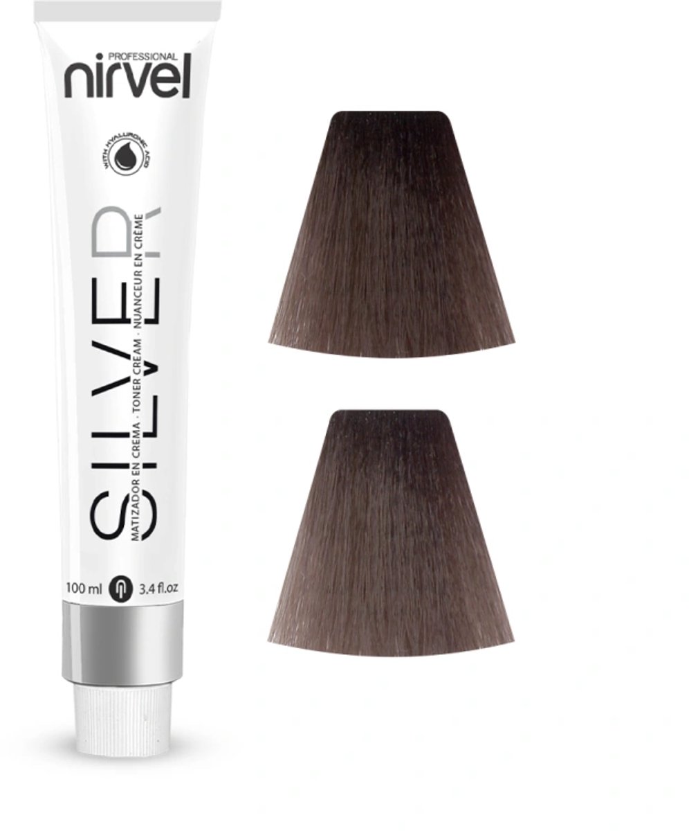Nirvel Silver 3-17 / Crème-toner Dark Brown Ash 100 ml