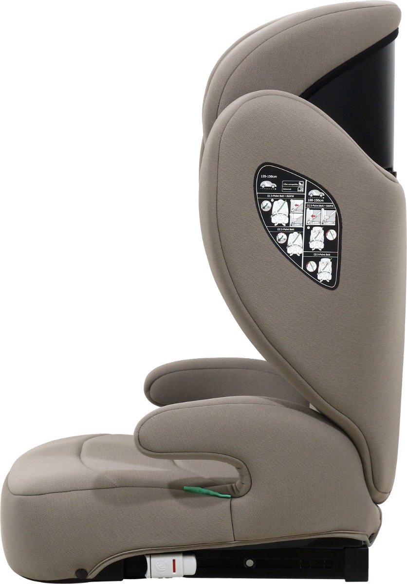 Mama Loes MamaLoes Rio Taupe Isofix 100-150 cm i-Size Autostoel thumbnail 2