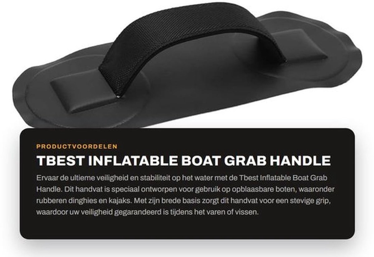Bootgreep - Duurzaam TPU/PVC - Lichtgewicht - Antislip - Veiligheidsbeugel - Voor Inflatable Boot/Kajak - Boothandgreep