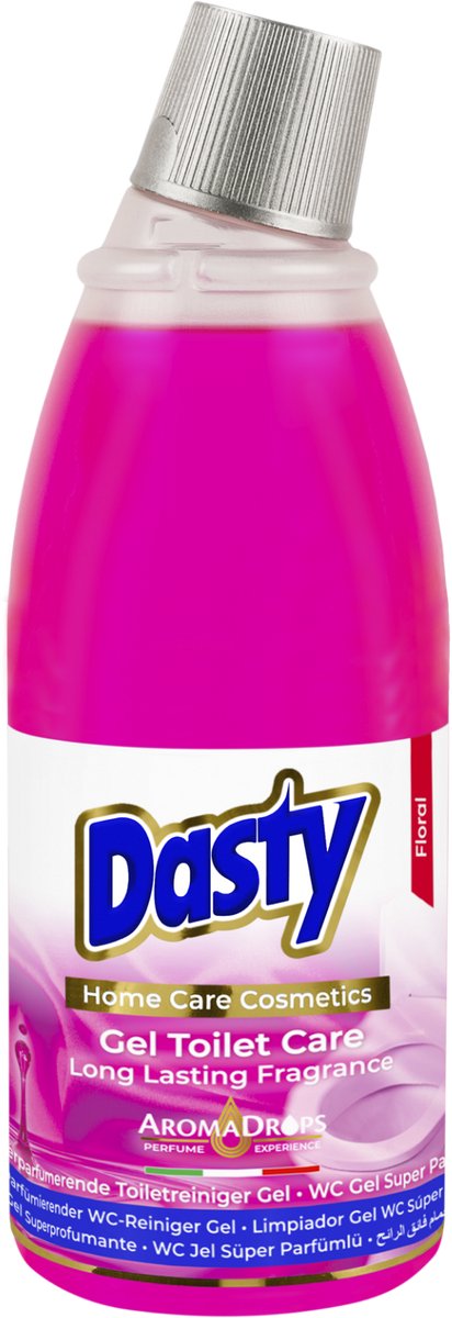 Dasty WC-Gel Flower 750 ml – Toiletgel tegen Vuil en Kalkaanslag