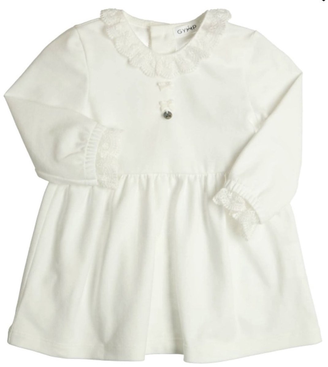 Gymp creme baby jurkje