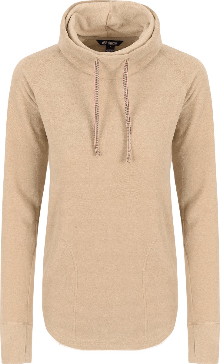 Sherpa Adventure Gear Rolpa Eco dames Fleece Pullover Sand Bardiya Zand