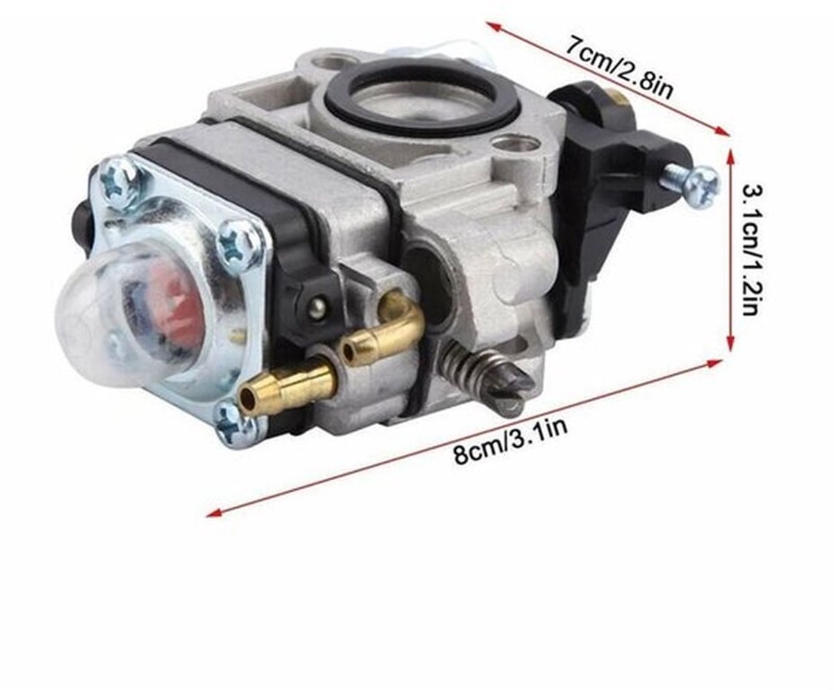 Heggenschaar geschikt voor 33cc/26cc kettingzaagmotoren geschikt geschikt voor carburateurset