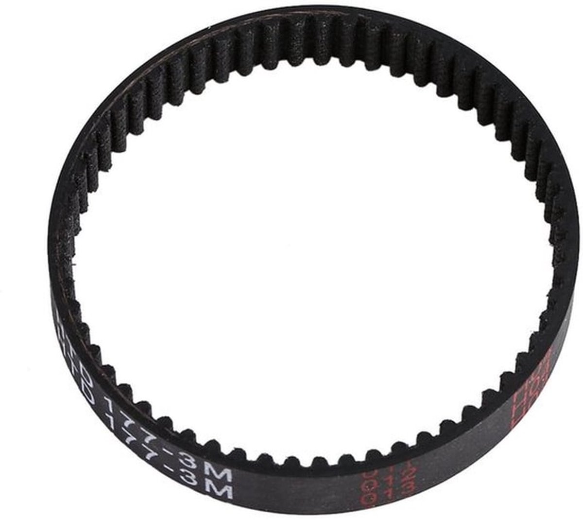 Aandrijfriem 9mm - Rubber - Vervangingsriem - Geschikt voor KW715/ KW713/ BD713 - Schokbestendig - Kwaliteitsgarantie - Tandriem