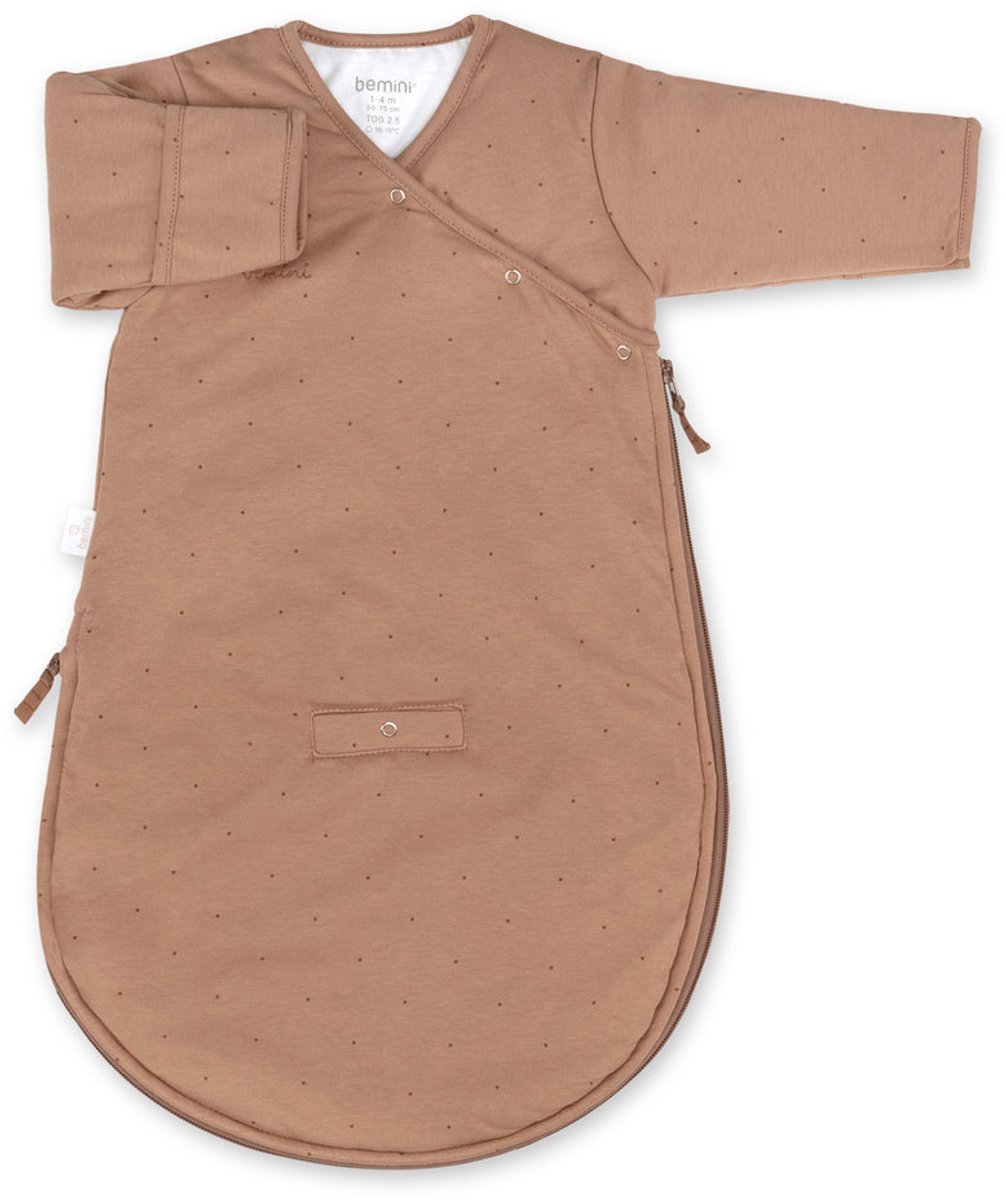 BEMINI Babyslaapzak - MAGIC BAG 1-4m - TOG 2.5 - Knus cocon - Muffin
