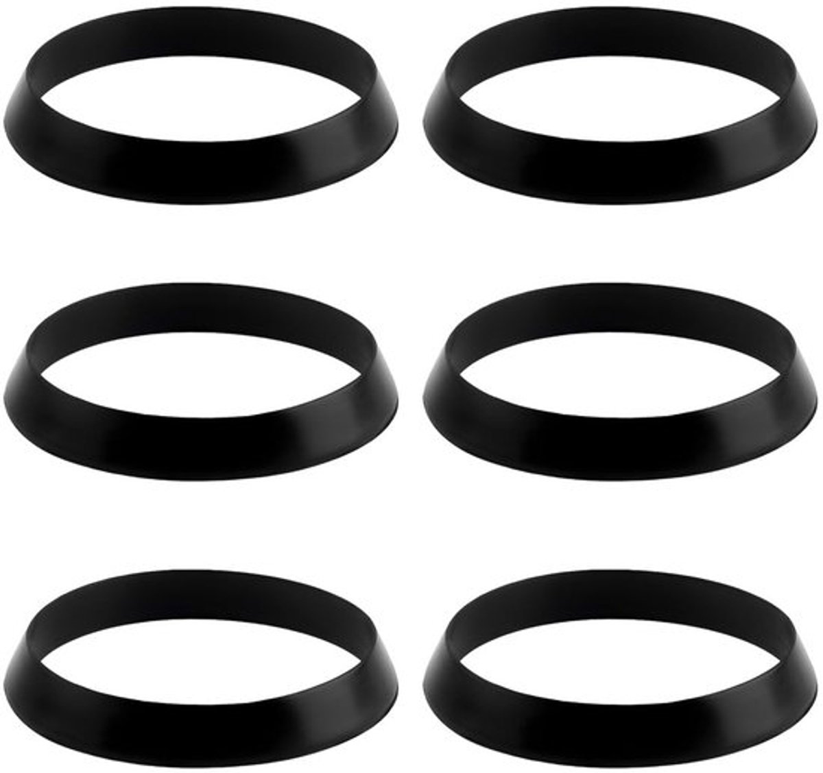 Afdichting 40 mm - Afdichtstop - Afdichtring - Rubber afdichting - 6 stuks - Geschikt voor afvoerbuizen