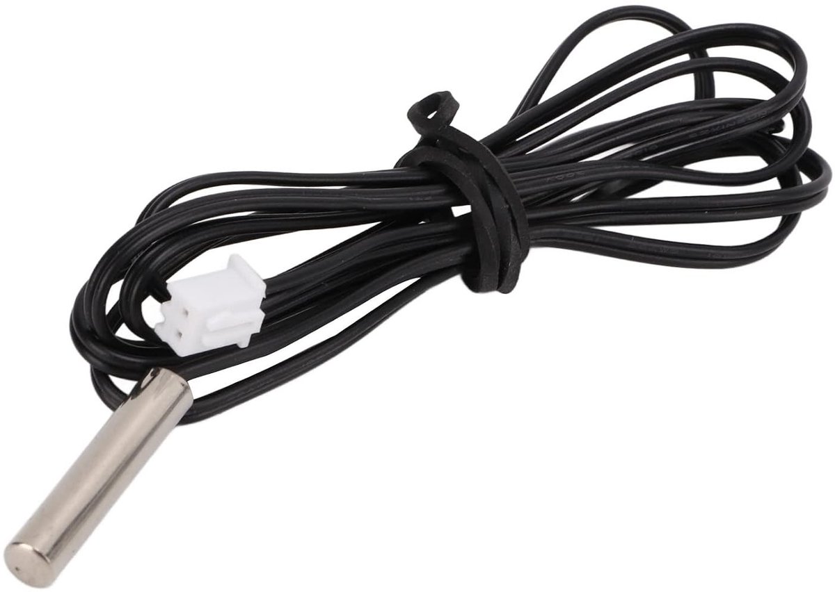 Thermocouple 10k RVS Temperatuursensor Probe voor Nauwkeurige Temperatuurmeting - 20CM Lange Sensor voor Industrie en Laboratorium