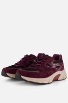 Gabor Rollingsoft Sneakers Bordeauxrood Suède - Dames - Maat 35.5