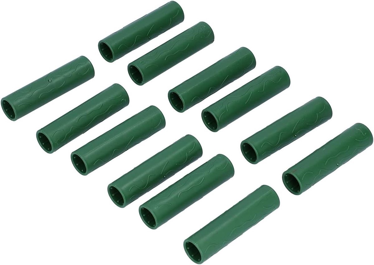 12PCS Tuinstaken Verbindingselementen voor Klimplanten - Ondersteuning voor Groene Vines met 16mm Binnen diameter
