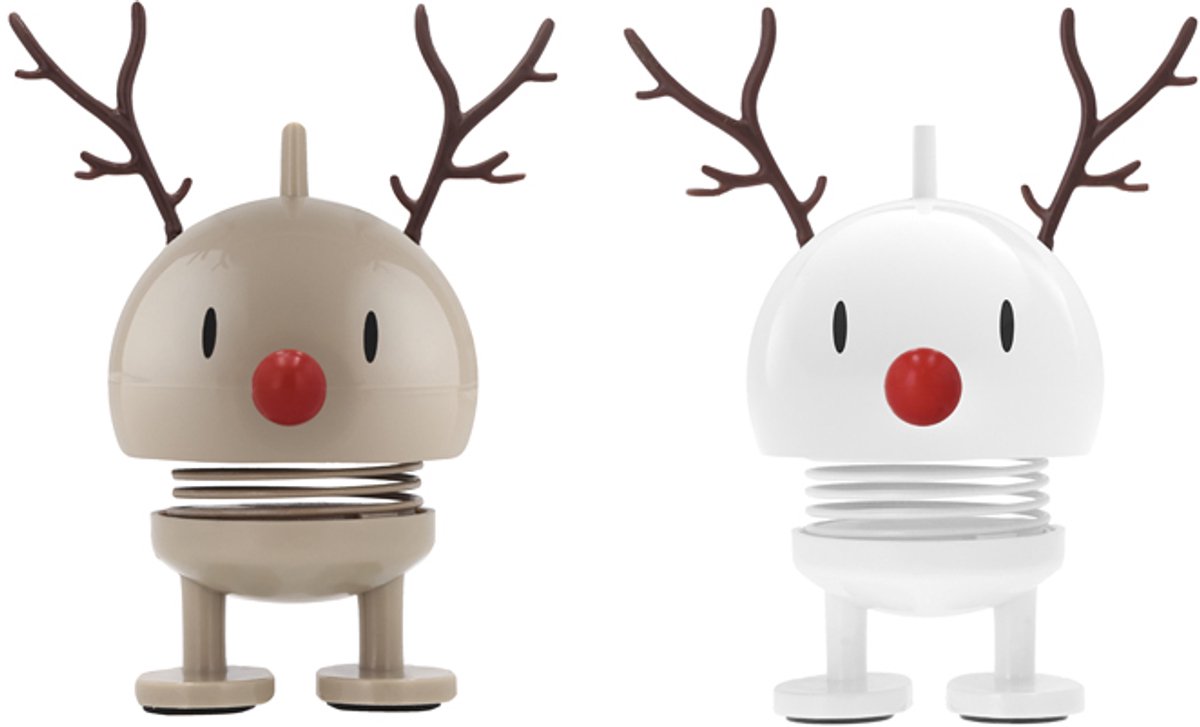 Hoptimist Reindeer Bumble set Hoptimist XS Latte/White