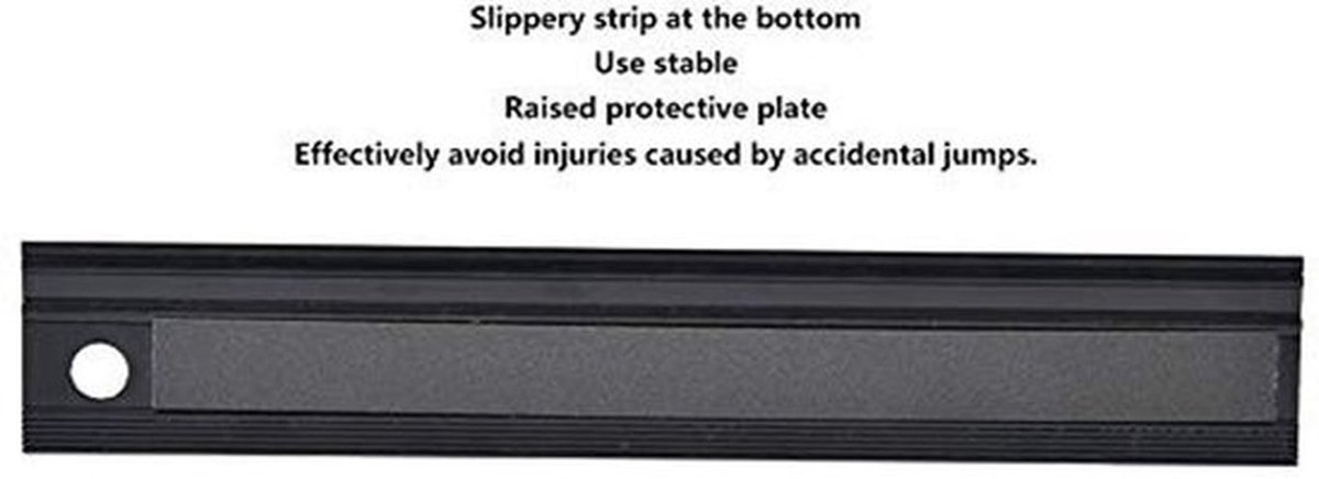 Snijliniaal 20 cm - Aluminium Legering - Antislip Rubberstrip - Precisie Meetinstrument - Snijden in Lijnen - Beschermplaat tegen Ongelukken - Meetlat