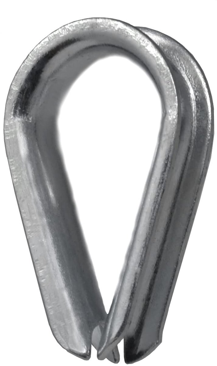 Store_9 - Draadkabelkous - Kabelbescherming - Galvanisch verzinkt - Stevige set - Geschikt voor 8 mm kabels - Ideaal voor industriële toepassingen
