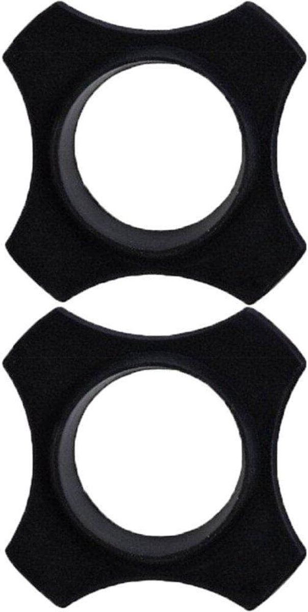 Microfoon Ringen - Beschermhoezen - Voorkom Wegrollen - Antislip Siliconen - 2 Stuks - Zwart