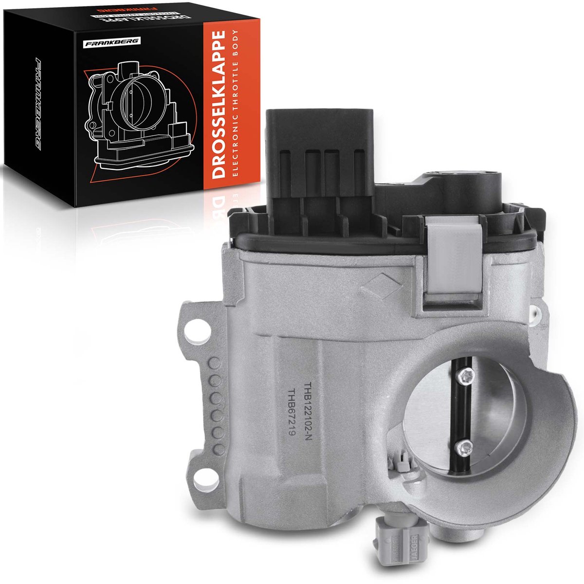 Frankberg 1x gasklep gasklephuis voor Renault