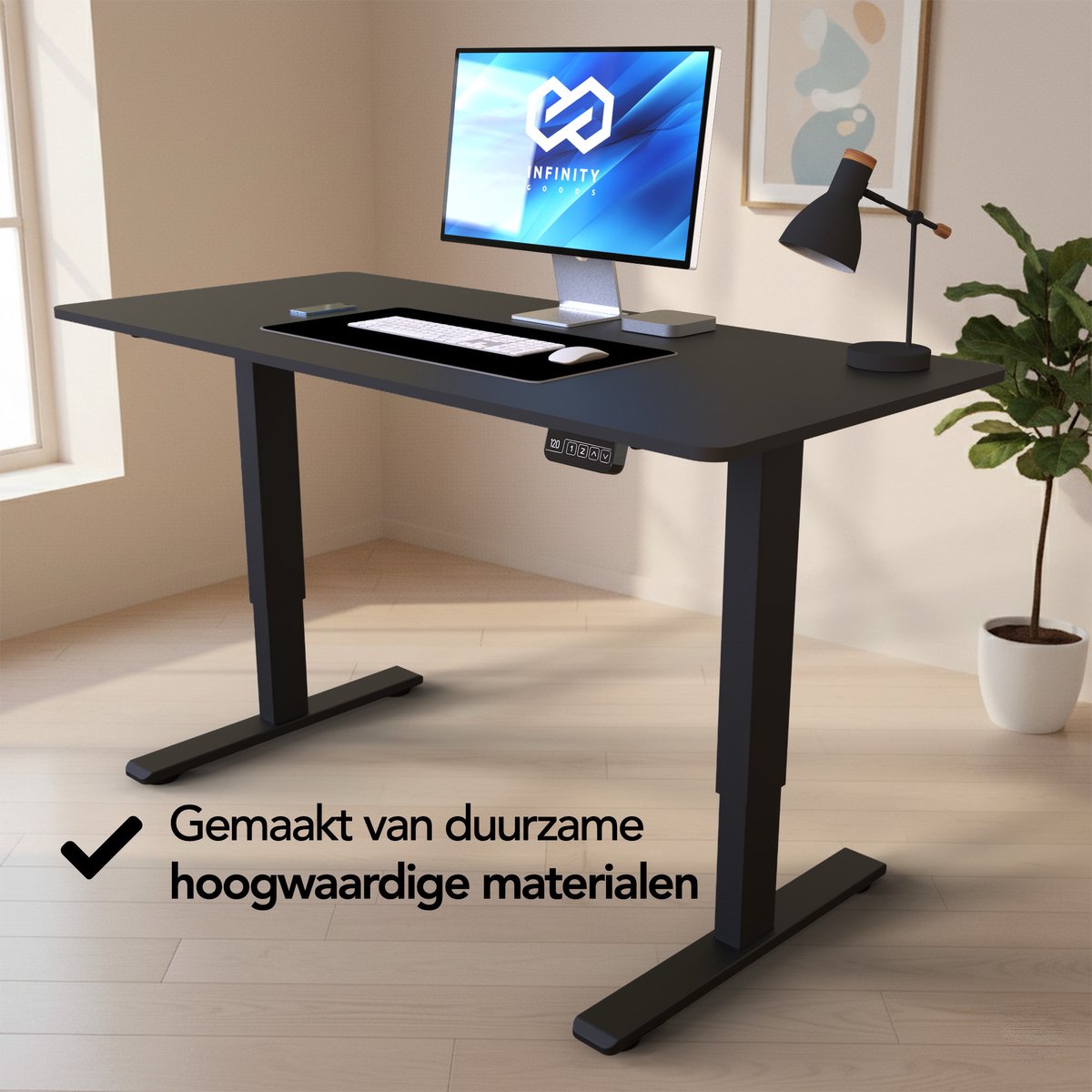 Infinity Infinity Goods Elektrisch Zit Sta Bureau - afbeelding 3