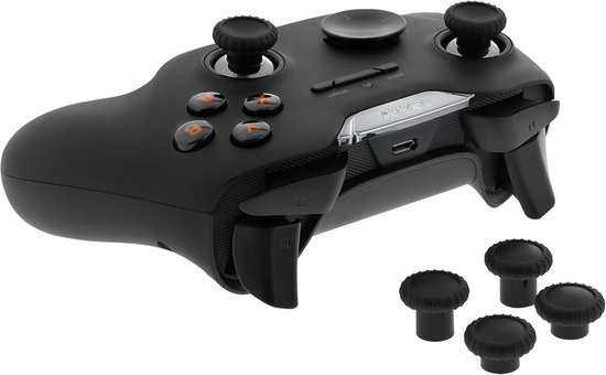 Draadloze Controller - Game Controller - Multiplatform Gaming - Programmeerde Paddles - 30ft Bereik - Zwart — afbeelding 4