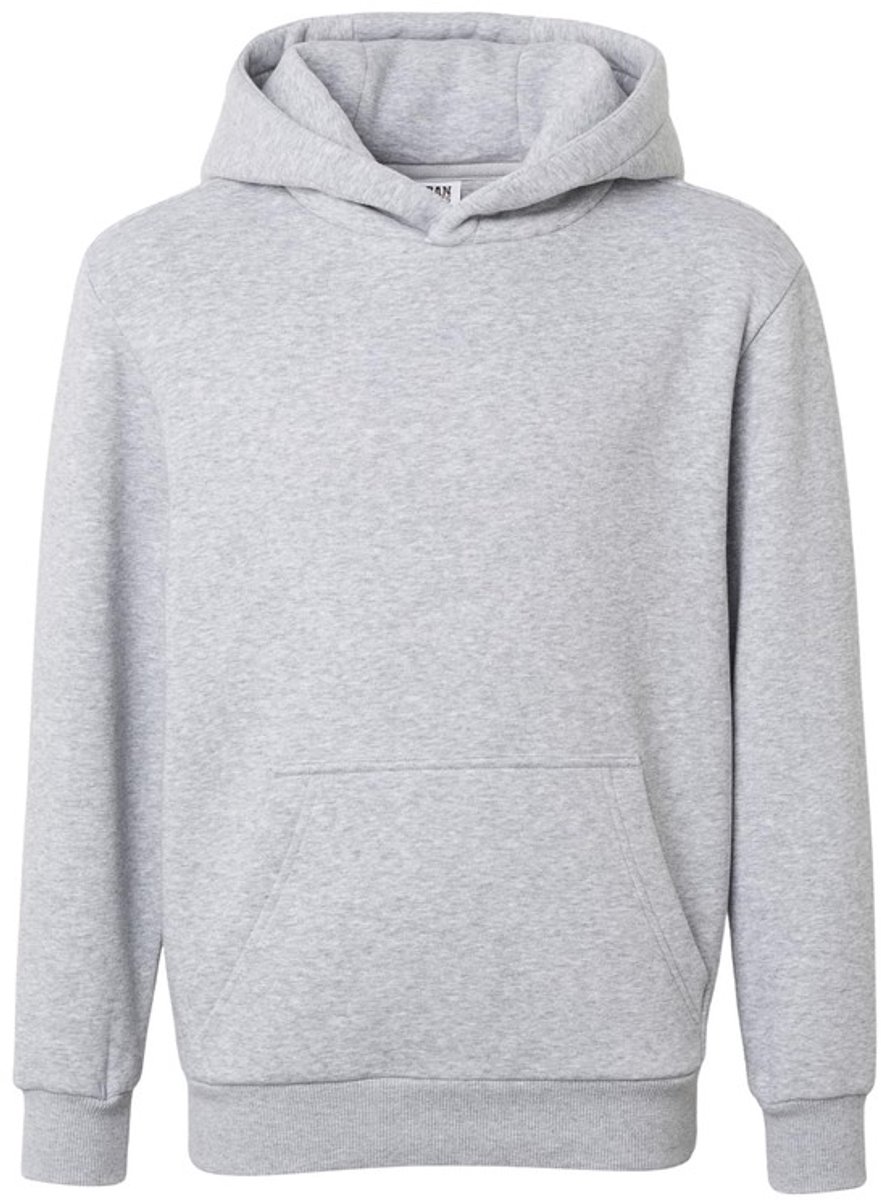 Urban Classics Fluffy Kinder hoodie/trui Kids 146/152 Grijs