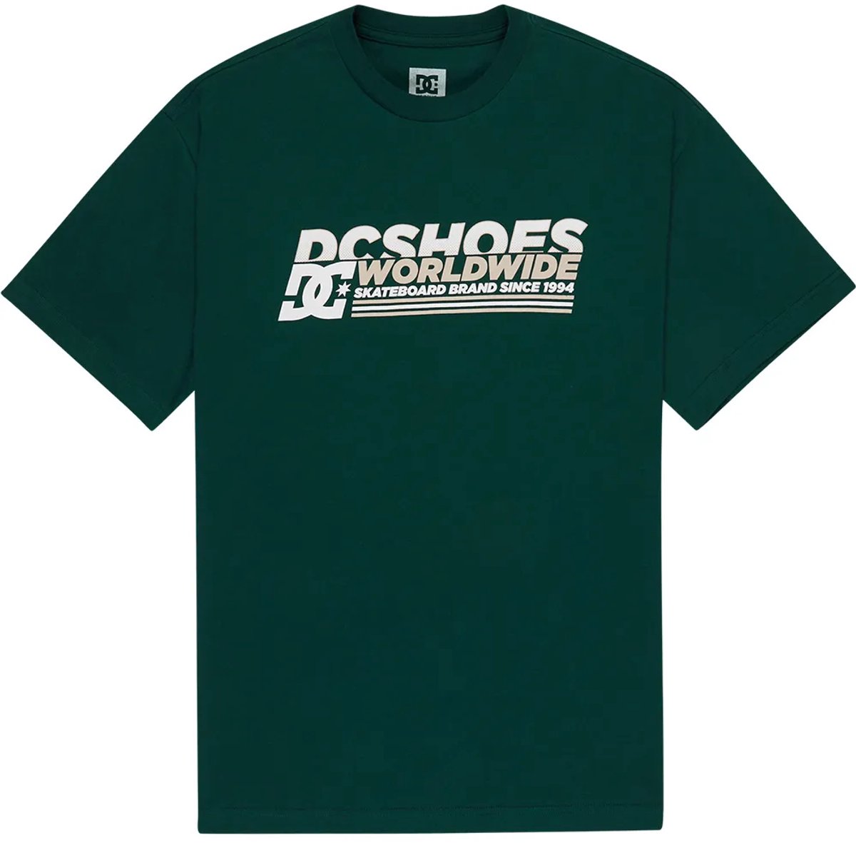 Dc Shoes Queltra T-shirt Met Korte Mouwen S Man Ponderosa Pine