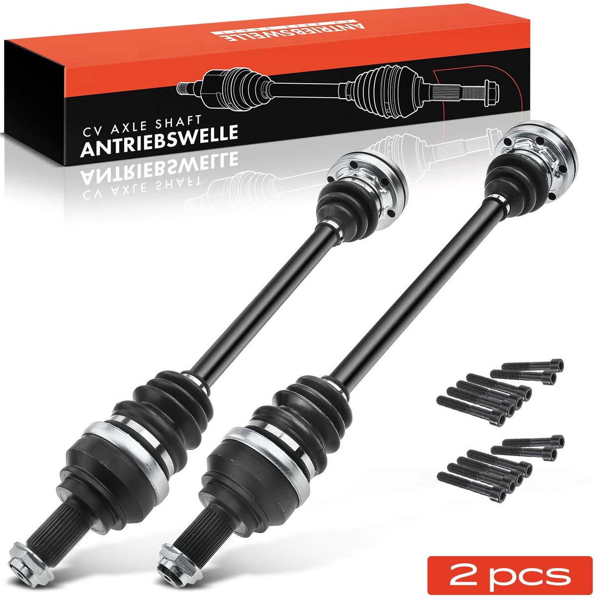 Frankberg 2x Aandrijfas Achteras voor BMW X1 E84