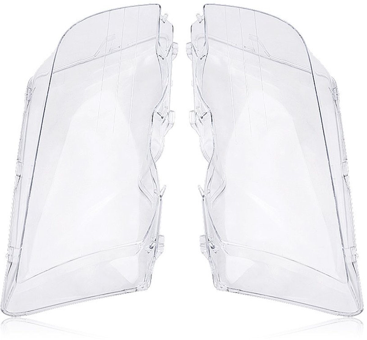 SPHProducts - Koplamp Lens Cover - Koplampen Bescherming - Duurzaam en Sterk - Transparant - E46 3 Serie - Geschikt voor 1998-2001 - 4 Deuren