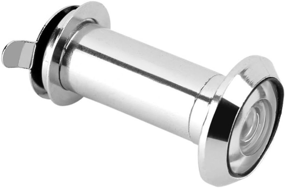 Peephole 14mm voor 35-55mm Deuren met 200° Kijkhoek en Privacy Cover voor Thuisbeveiliging en Inbraakpreventie