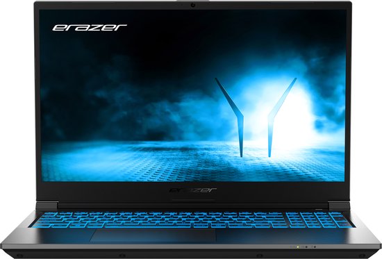 ERAZER Crawler E50 MD62593 Intel® Core™ i5 i5-12450H Laptop 39,6 cm (15.6") Full HD 16 GB DDR4-SDRAM 512 GB SSD NVIDIA GeForce RTX 4050 Wi-Fi 6E (802.11ax) US International Zwart - ERAZER - Hoofdafbeelding