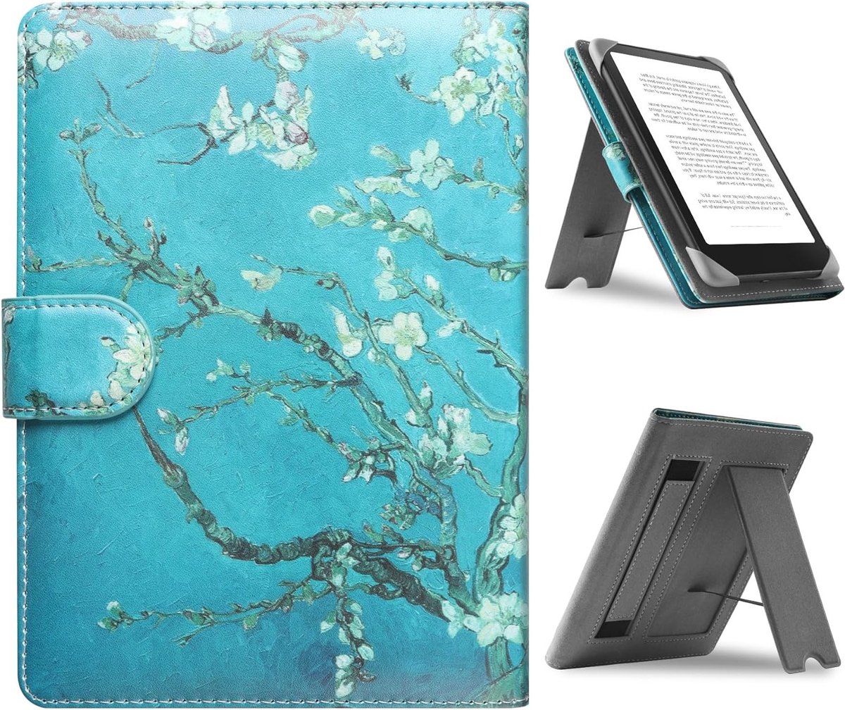 Universele Beschermhoes voor 6.8 Inch en 7 Inch E-Readers - Geschikt voor Kindle, Kobo en PocketBook - E-book Reader Hoes met Sluiting en Schokbestendige Bescherming – foto 5