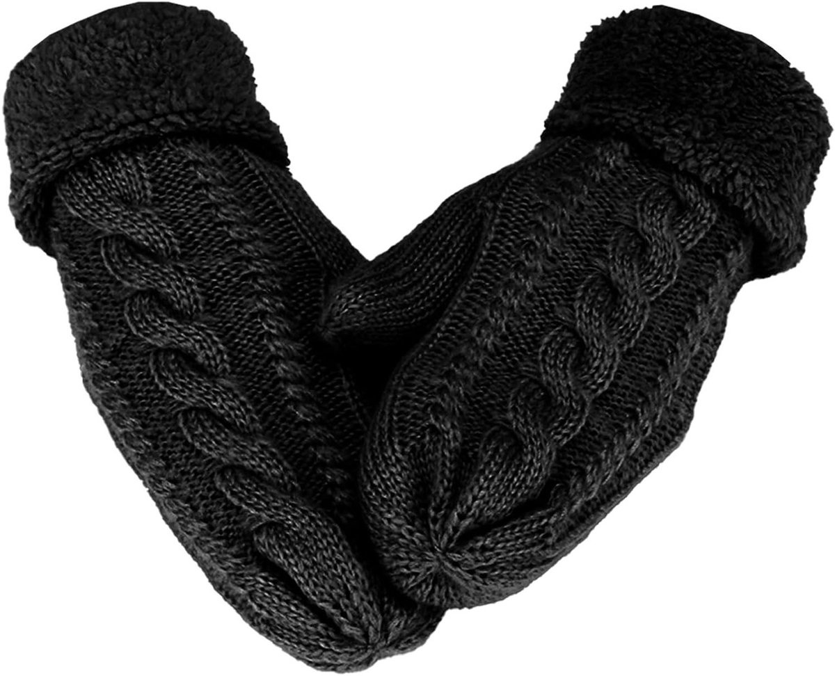 Dikke Gebreide Winterwant voor Vrouwen - Warme Outdoor Handschoenen als Kerst- of Verjaardagscadeau