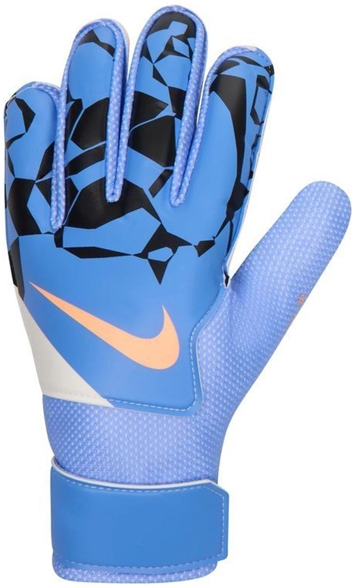 Nike jr match in de kleur blauw.