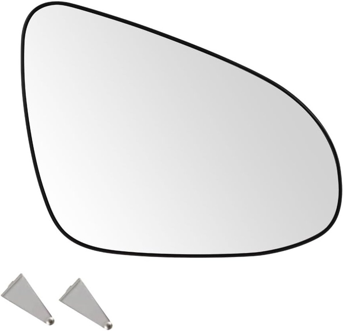 Verwarmde spiegelglas vervanging voor Toyota Yaris 2012-2019 - Linker zijspiegel glas, eenvoudig te installeren, duurzaam en van hoge kwaliteit