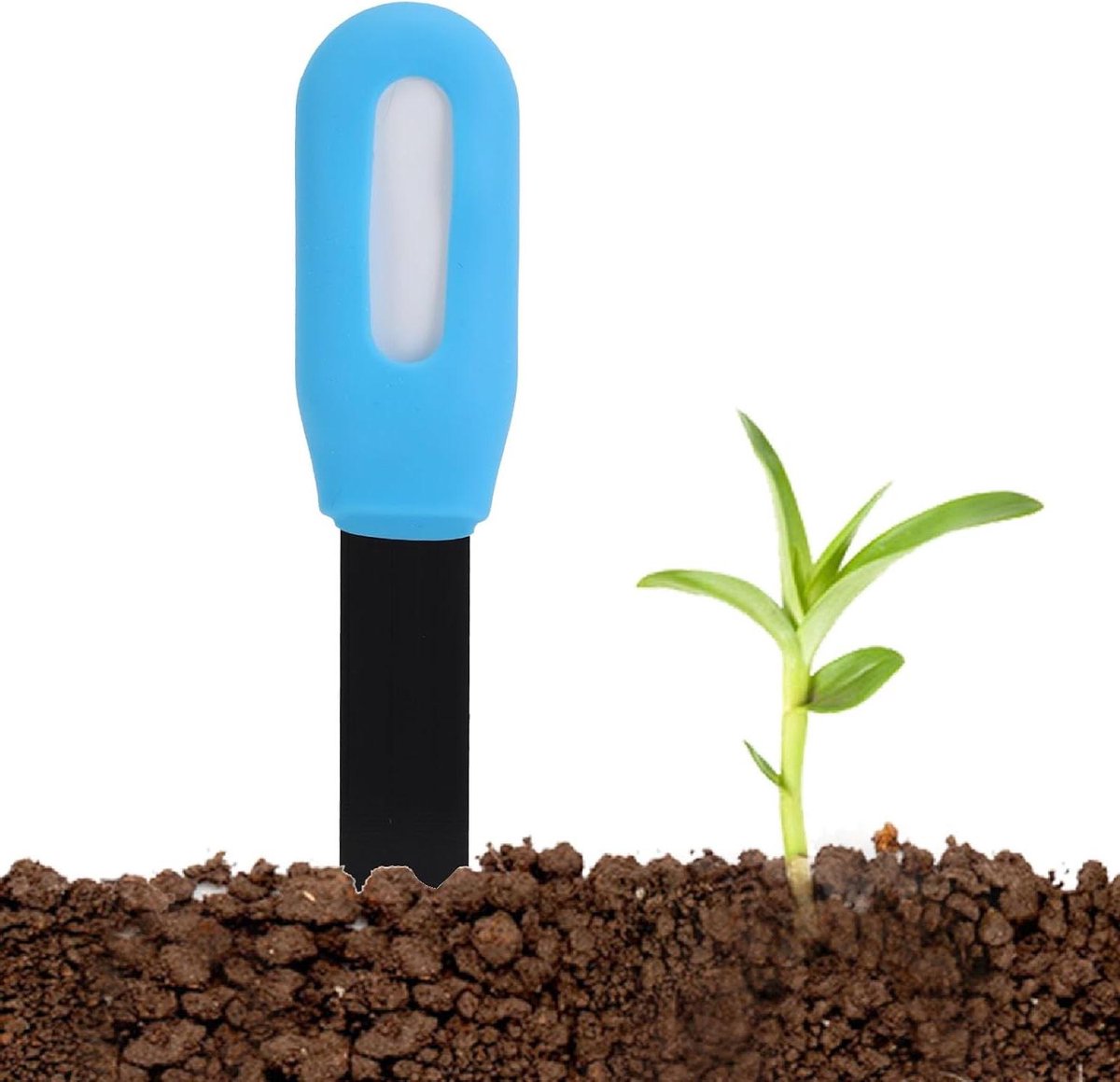Bodemmeter Vochtigheid Sensor - Bodemtester Planten - Planten Verzorgen - Hoge Nauwkeurigheid - 16.2 cm - Zwart