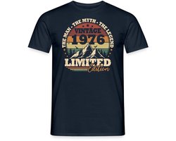 1976 Vintage Retro | 50e Verjaardag Cadeau T-Shirt Heren