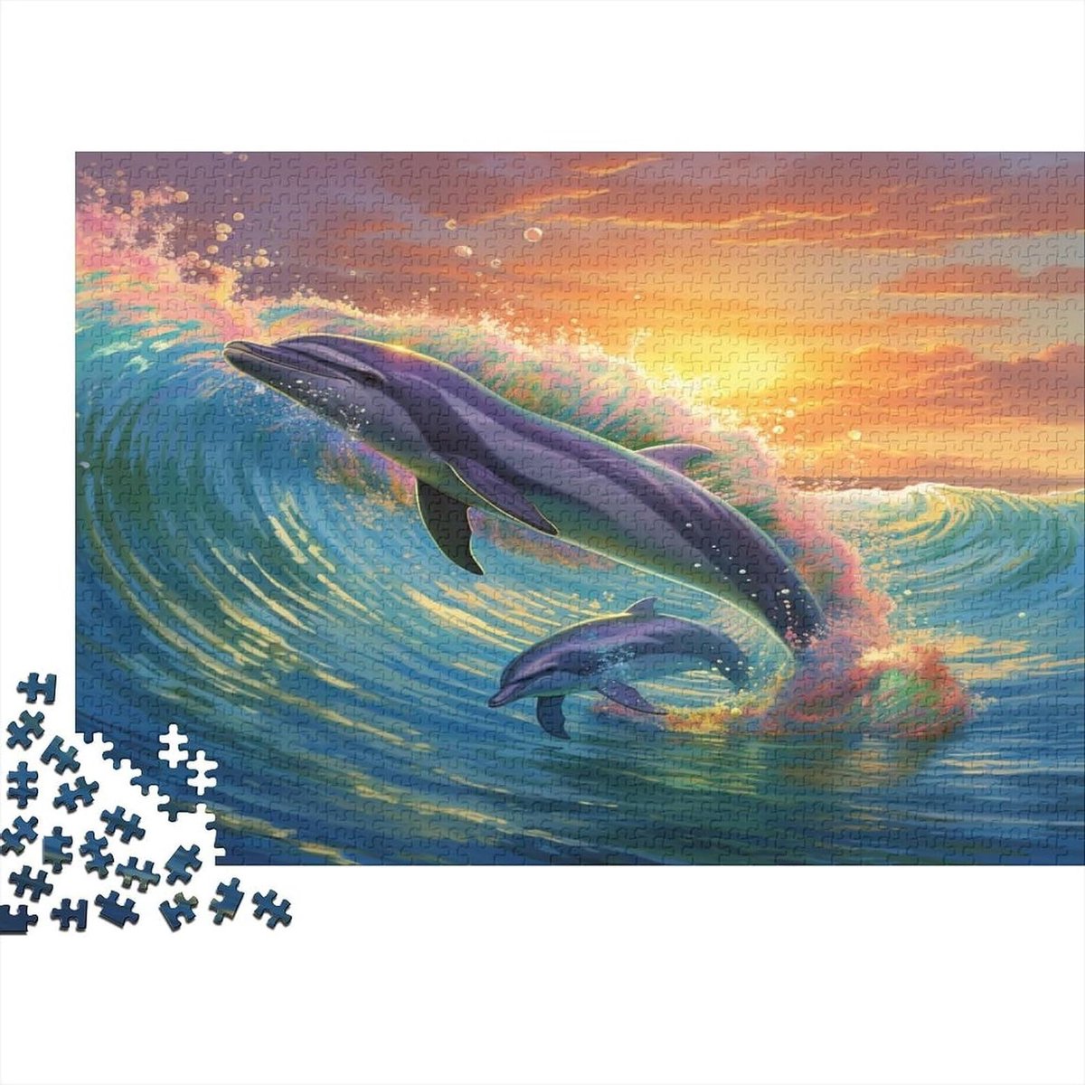 Fotopuzzel Eigen Afbeelding - Legpuzzel 1000 stukjes - Ontspannen Vrije Tijd - Unieke Vorm Puzzelstukjes - 75 x 50 cm