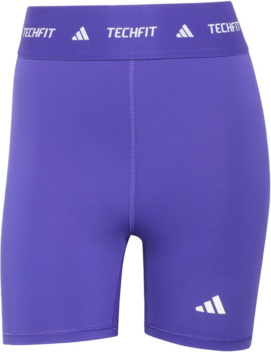 Adidas Performance Techfit Korte Legging - Dames - Paars van adidas-performance — afbeelding 2