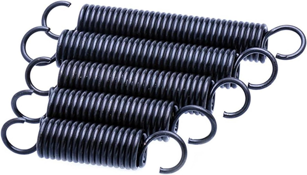 Trekveren met Haak - Expansieveer Set - Apparaten Repareren - Roestvrij Veerstaal - 0.8mm Draaddiameter - Niet gespecificeerd