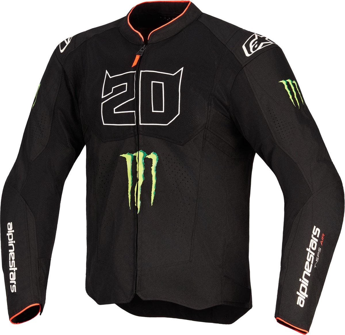 Alpinestars FQ20 T-SPS Air V2 Monster Motorfiets Textieljas -