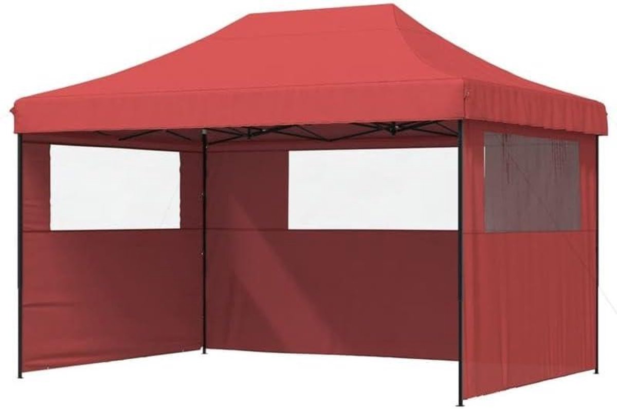 Opvouwbare Partytent - Pop-up Paviljoen Tuinfeest - Outdoor Evenement Bescherming - Waterafstotend Dak - 410 x 279 x 315 cm