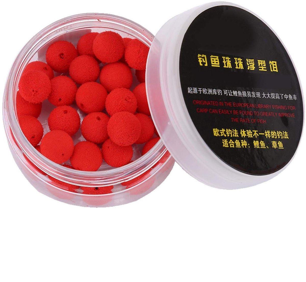 aladdien - Drijvende Lokken - Foam Pop Up - Ultralicht Drijfvermogen - 30 stuks - Karpervissen - Effectief Aas - 10/12mm