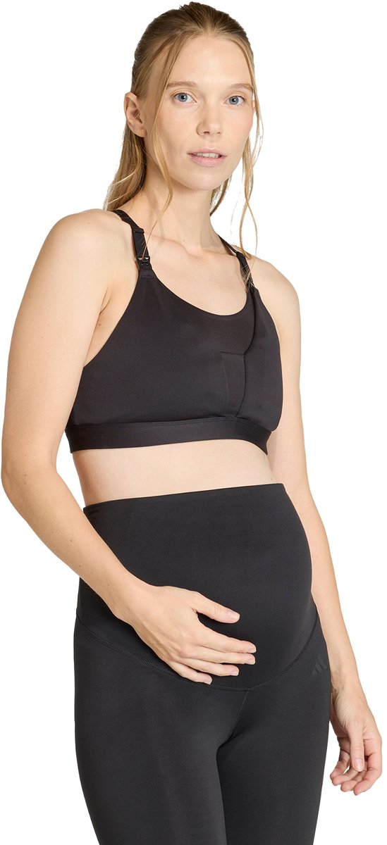 Adidas Performance Optime Workout Medium Support Voedingsbeha - Dames - Zwart