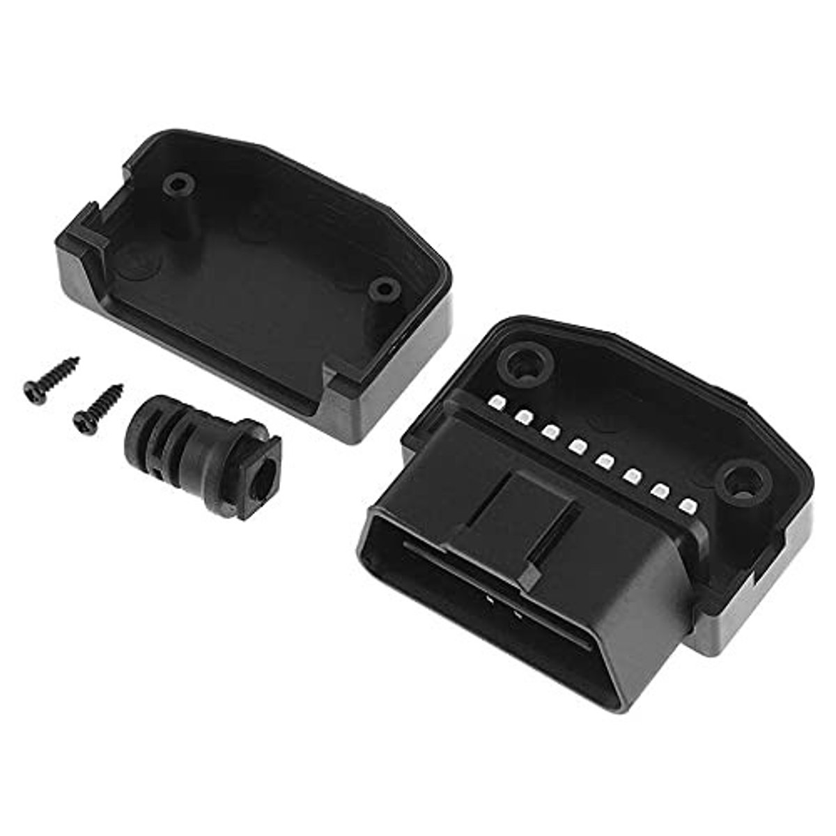 aladdien - Universele 16PIN OBD2 Connector - Diagnostisch Gereedschap - Zwart - Handige Plug - Voor de meeste auto's - Eenvoudig gebruik