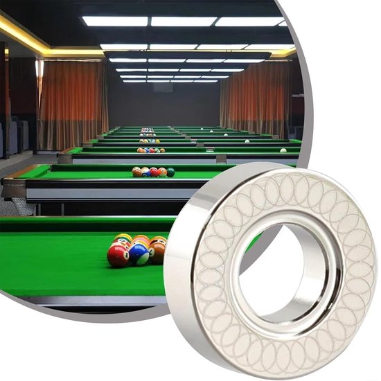 aladdien - Billiard Cue Gewicht Ring - Balans Ring voor Poolstok Accessoires - RVS - Perfecte balans voor betere prestaties - Ideaal voor biljartlie... van Aladdien — afbeelding 3