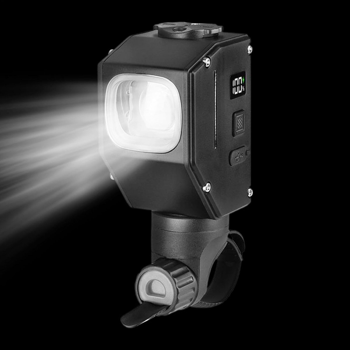 VHV - Fiets voorlicht - LED fietslamp - oplaadbare koplamp 2000 lumen 8 standen USB oplaadbaar waterbestendig - voor stadsfiets, racefiets en mountainbike